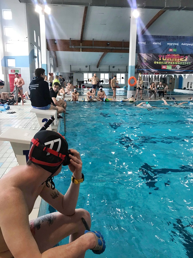 Hokej pod wodą Walenie Gdańsk II 2019